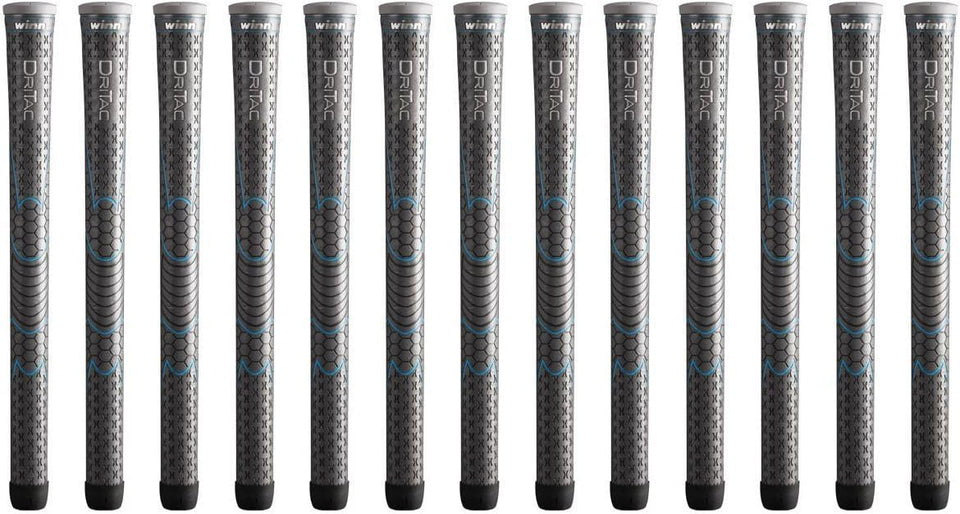 Winn Grips Dri-Tac 13-piece pack shot showing the complete all-weather bundle.