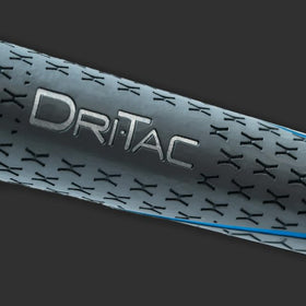 Winn Grips Dri-Tac cushion close-up emphasizing shock absorption and comfort.