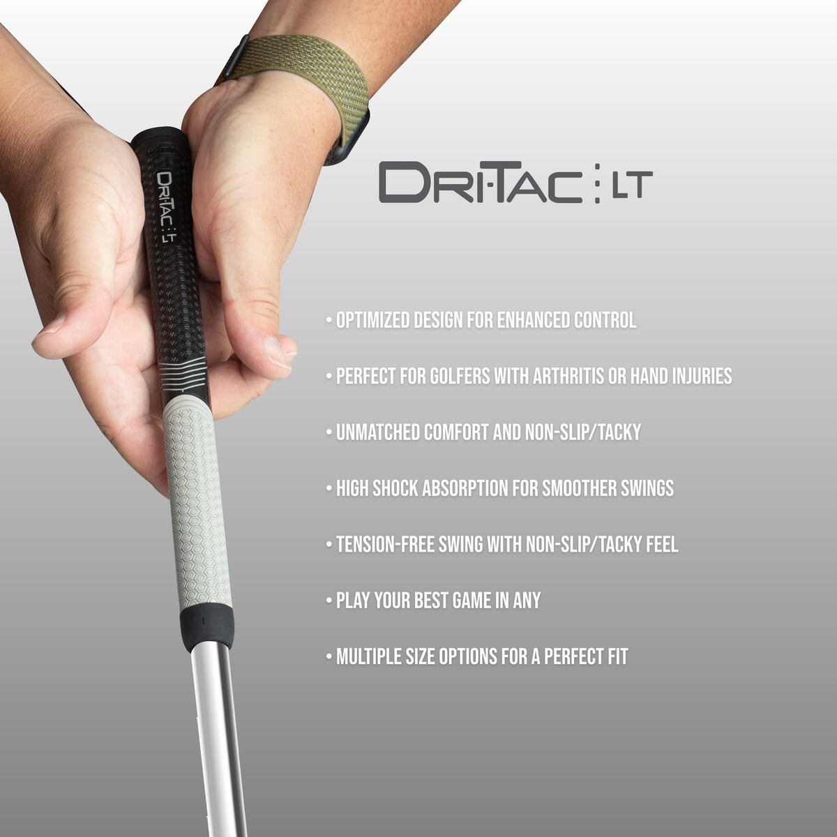 Winn Grips Dri-Tac LT bundle packaging image highlights 13-piece value.
