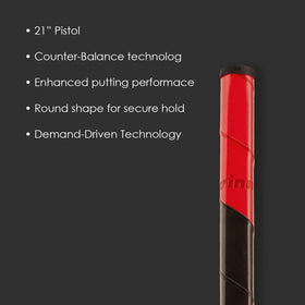 Winn pistol grip contour offers comfortable hold and precise hand positioning