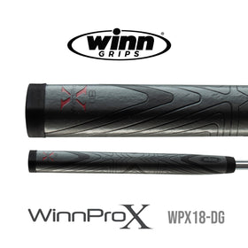 Winn Pro X 1.18 less tapered profile minimizes wrist movement.