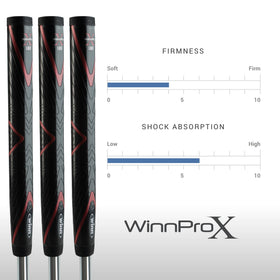 Winn Pro X 1.18 grip weight 54 grams for steadier greens