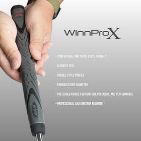 Winn Pro X 1.18 WPX18-DG model grip designation.
