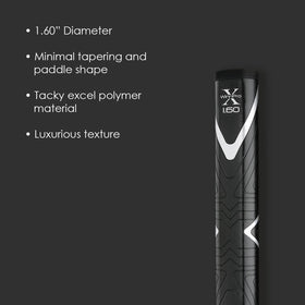 Winn Pro X 1.60 less tapered profile minimizes wrist movement