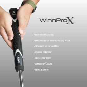 Winn Pro X 1.60 grip supports consistent strokes for greens