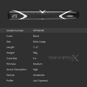 Winn Pro X 1.60 keeps a stable stance during putting