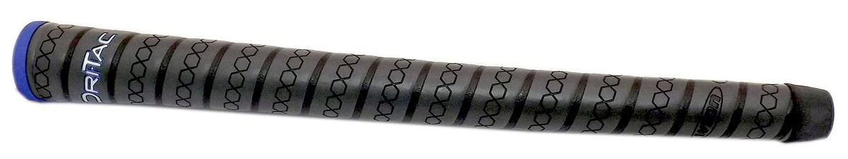 Winn Pro X WPX18 midsize putter grip in red and gray enhances feel and control.