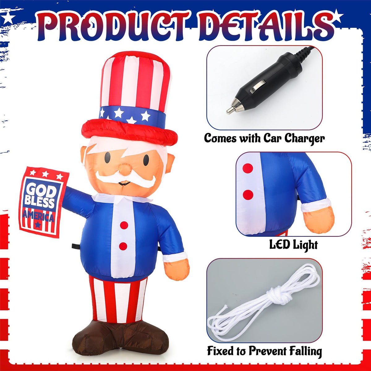 WinnerWhy inflatable car charger powers the decoration for quick setup