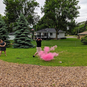 Ideal for backyard gender reveal celebrations with Winsharp.