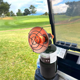 WishDirect golf cart heater safety manual and guidance included in the box