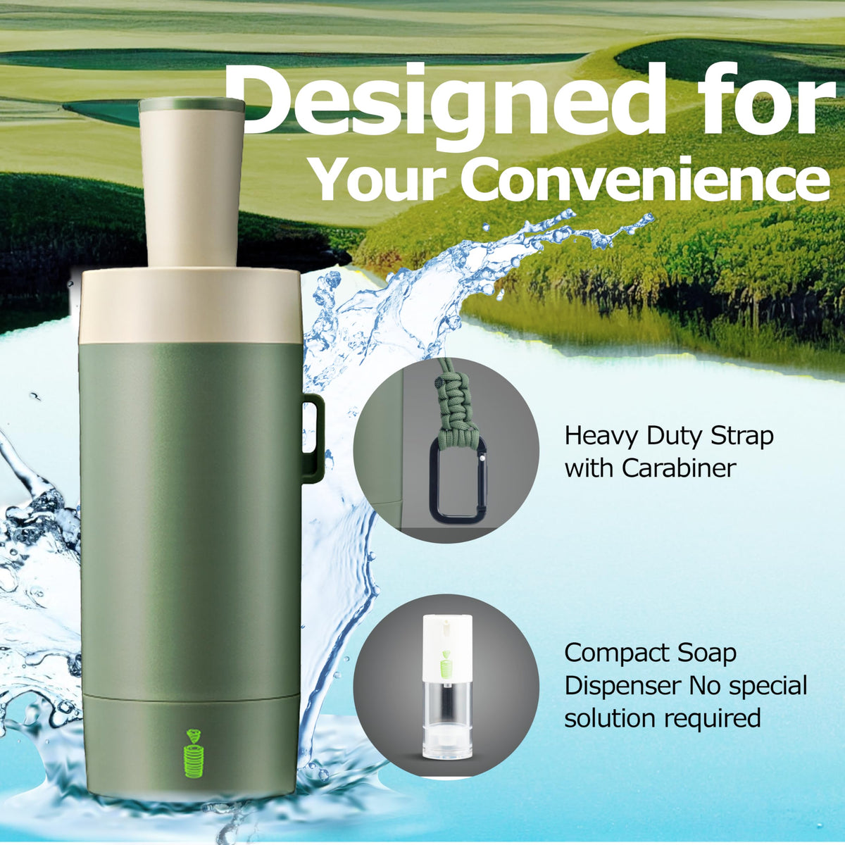 Wiz Bottle replaceable brush extends long-lasting cleaning performance.