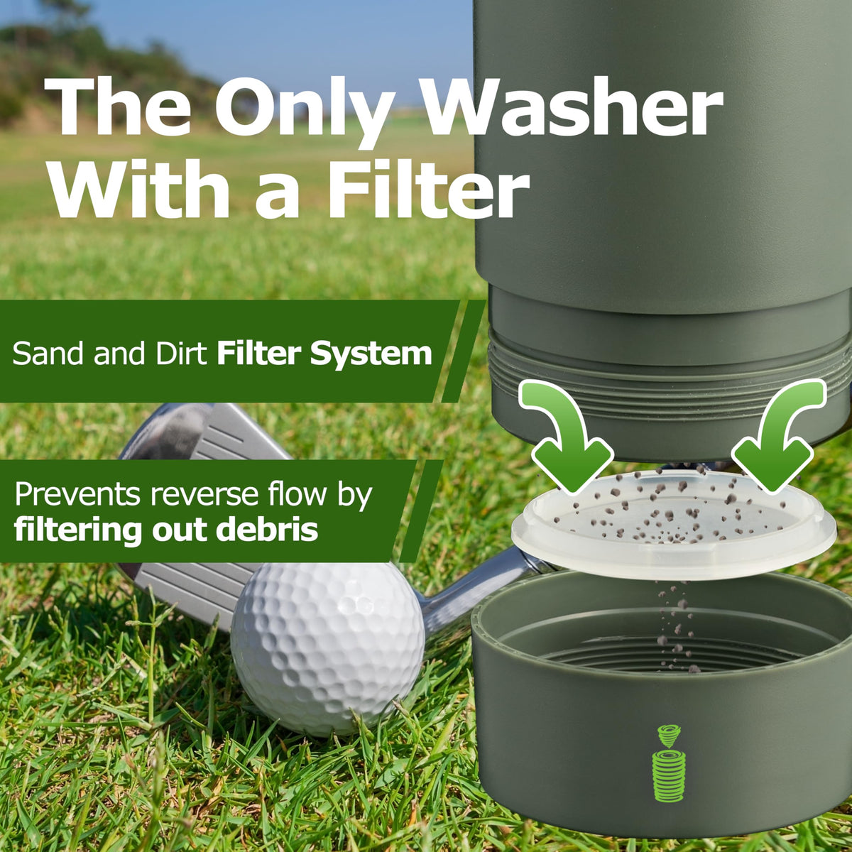 Wiz Bottle tool-free maintenance makes cleaning quick and easy.