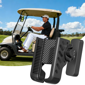 WLLNEE magnetic golf cart phone holder in front view secures your device for the round
