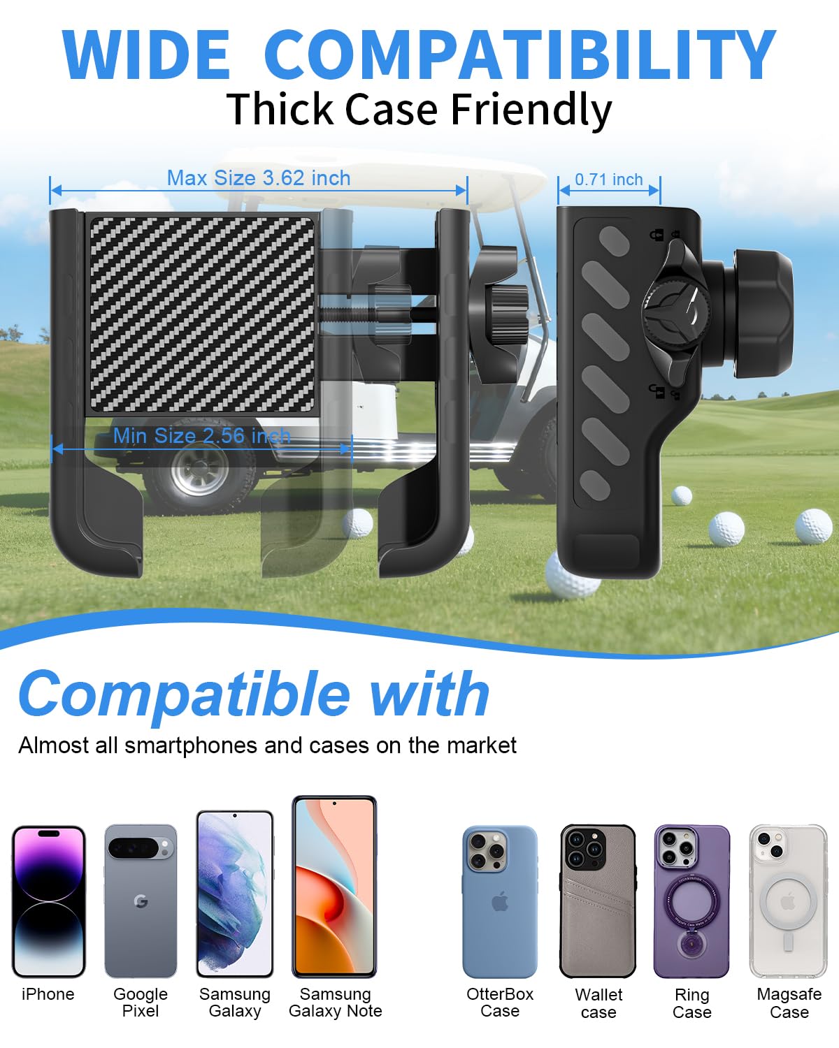 WLLNEE tool-free setup allows quick attachment on the cart