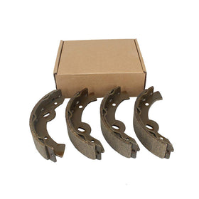 WLOOD brake shoes 4-pack for EZ-GO TXT; enhances braking reliability