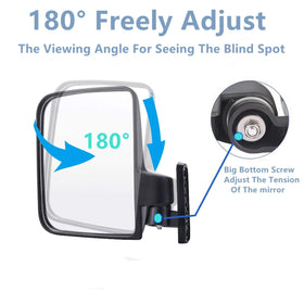 WLOOD real glass lens delivers sharp rear reflections