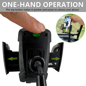 WLOOD reserved charging port keeps charging cable accessible while on the road
