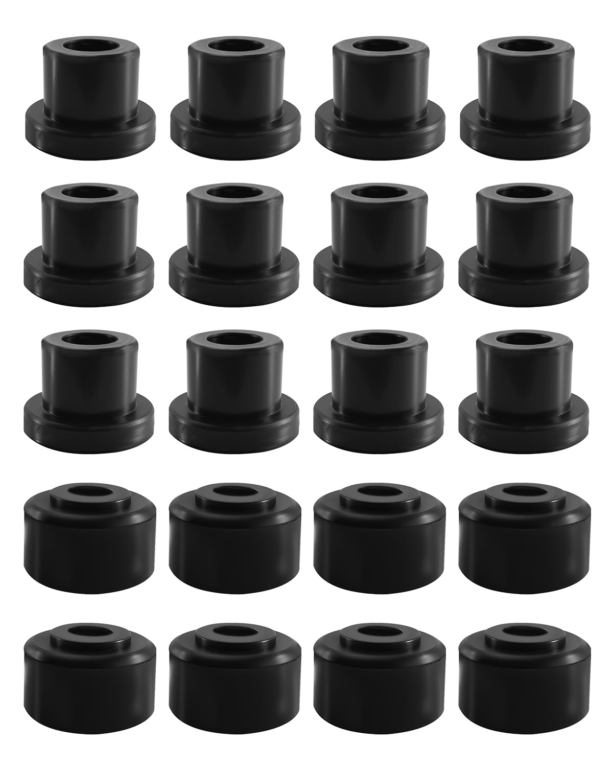 WMJNH 20Pcs A-Arm Bushing Kit for front lift improves ride quality