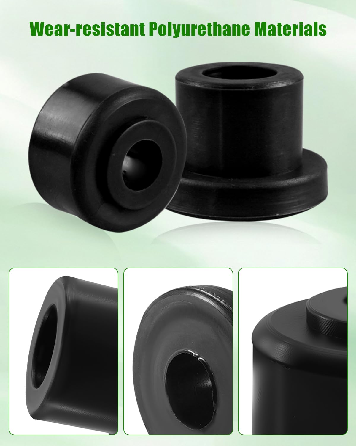 WMJNH black front lower bushings for MJFX/GTW enhance suspension durability