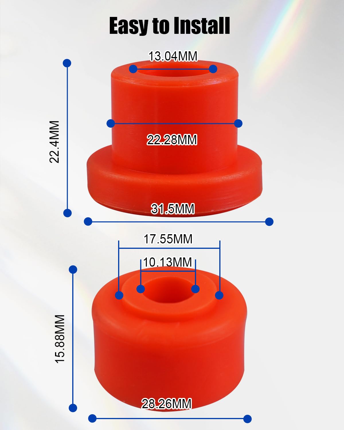 WMJNH replacement kit for easy maintenance and quick bushing swaps