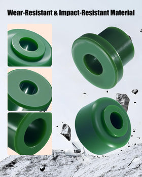 WMJNH mjfx-gtw-a-arm-bushing-closeup shows durable wear-resistant material and tight fit.