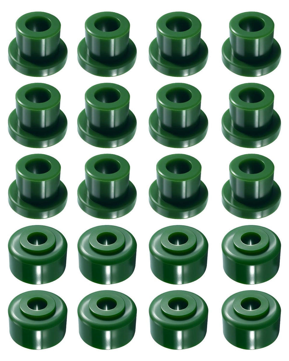 WMJNH front green lower bushing kit improves steering precision on MJFX/GTW.