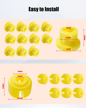 WMJNH Yellow bushing durable high-strength for golf cart use