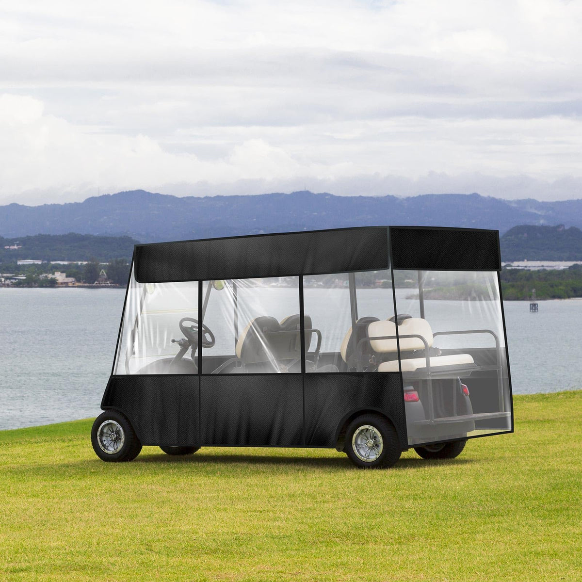 Woanger all-weather use case protects from wind, rain, dust, and UV
