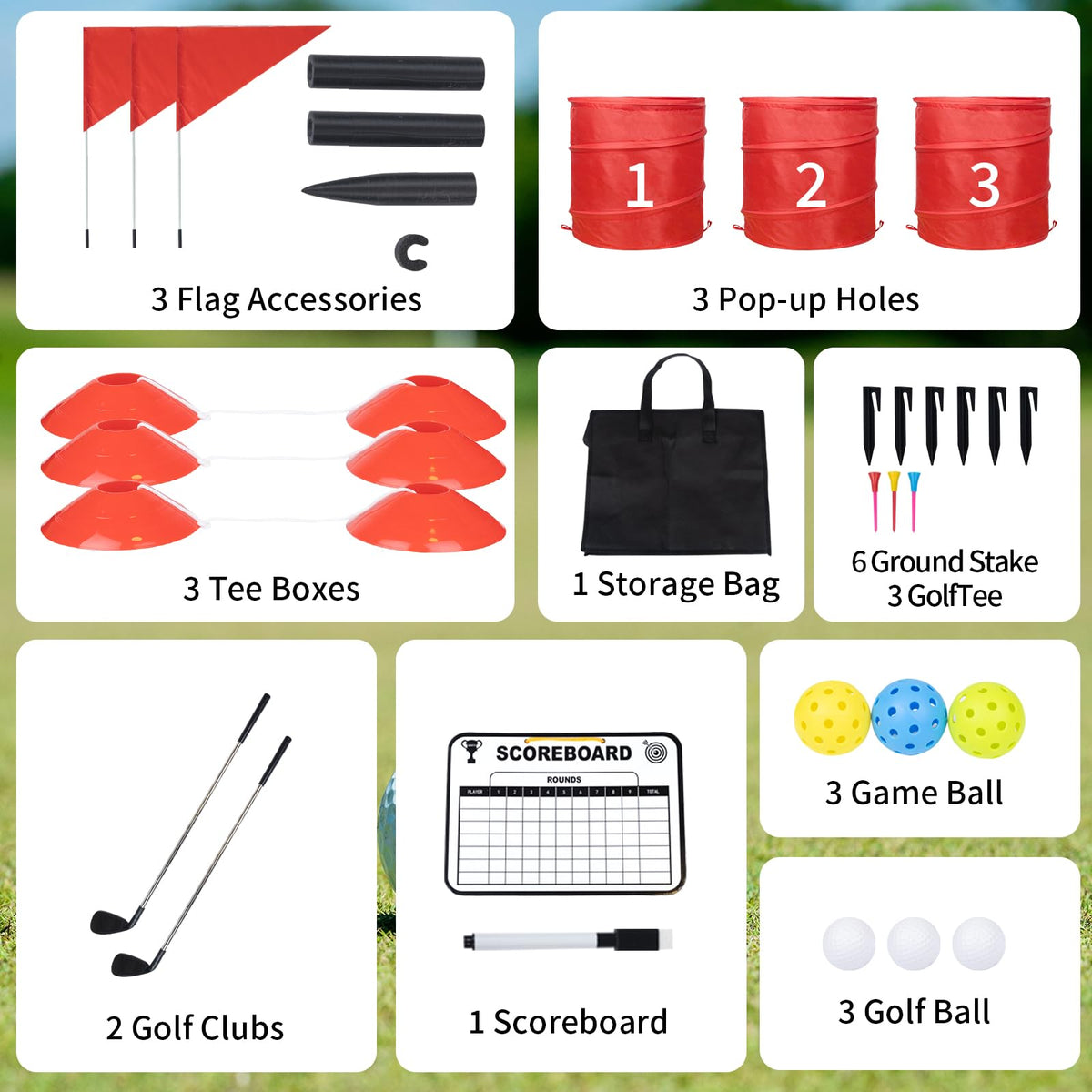 WodGod two clubs image, quick swing practice for all skill levels.