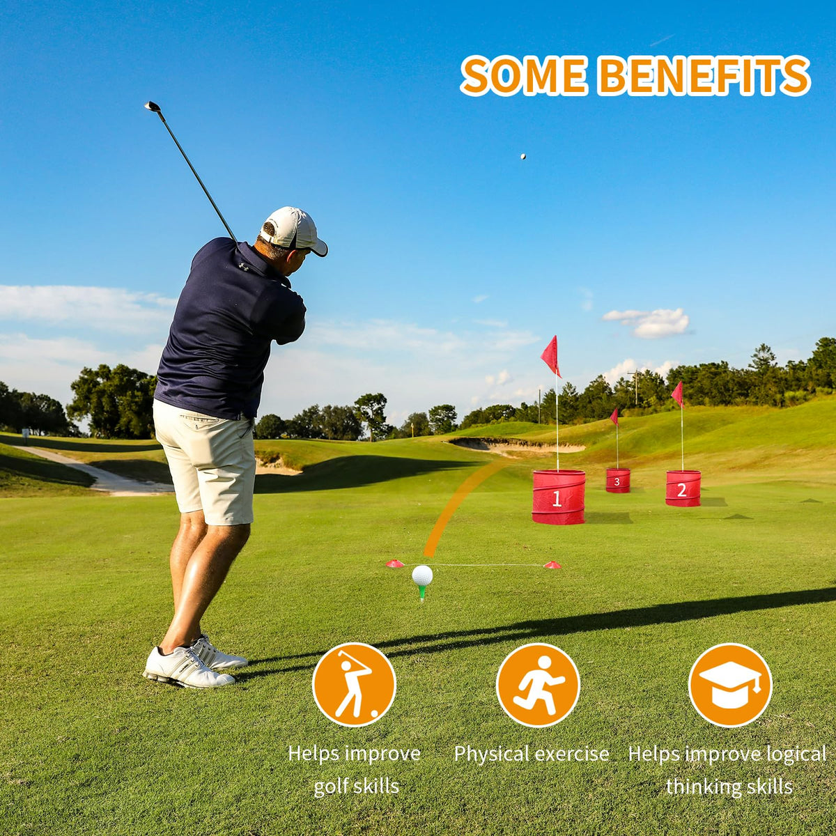 WodGod outdoor golf play at park or beach supports active recreation