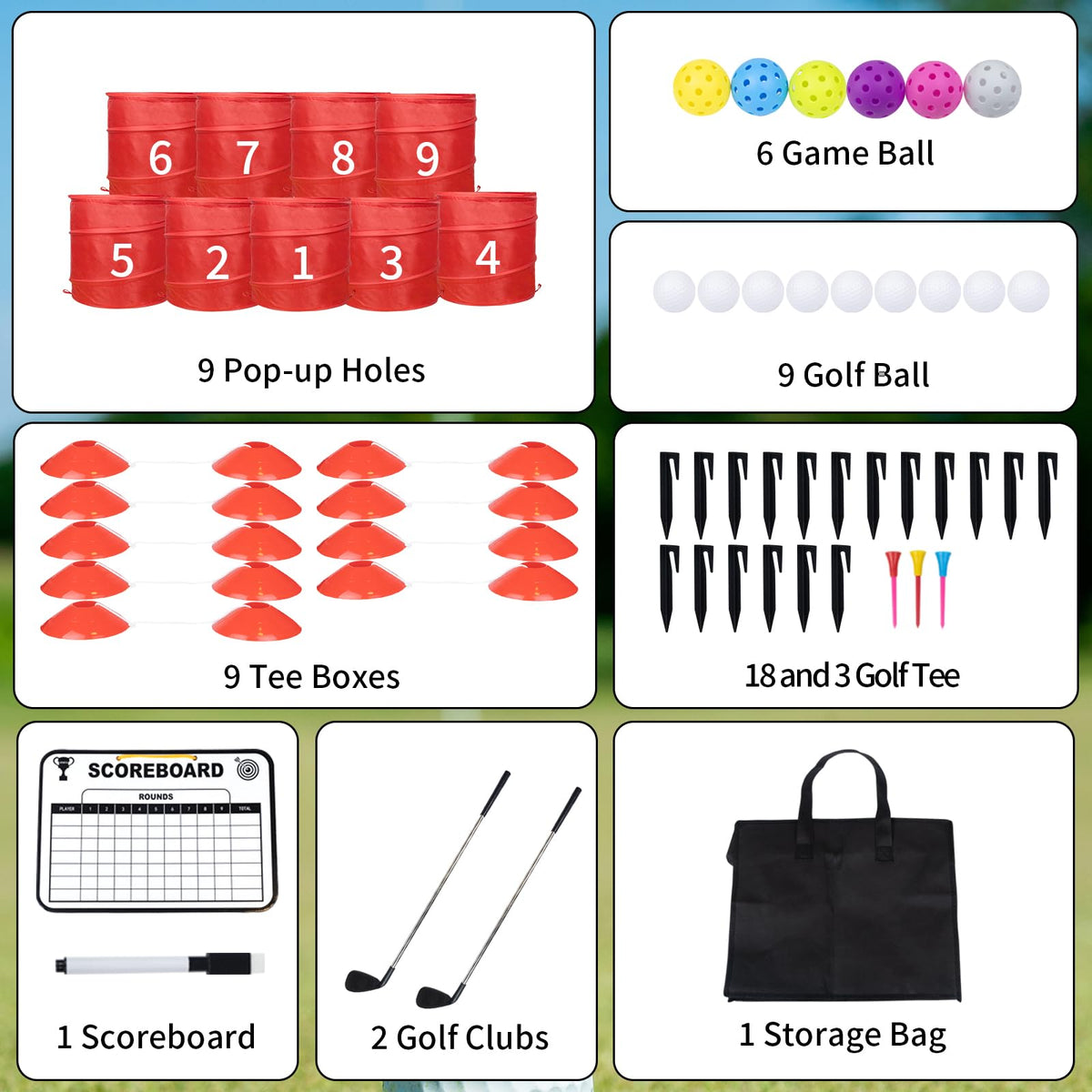 WodGod two clubs perfect for beginners and casual players at parks or beaches.