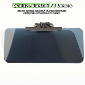 Woho anti-glare visor improves visibility on bright mornings