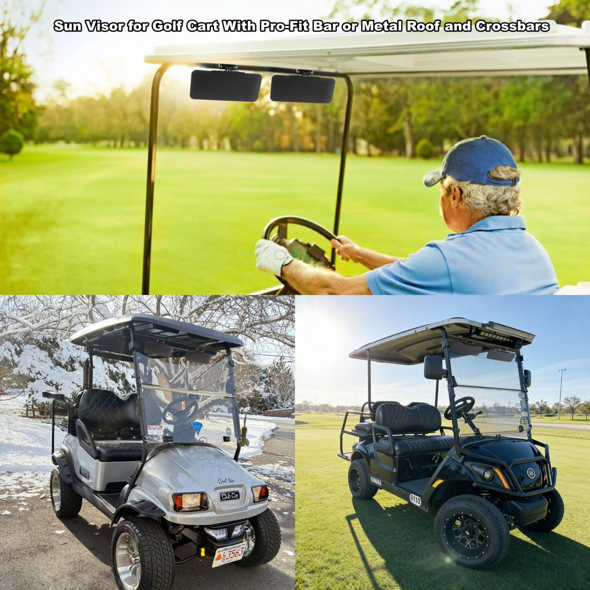 Woho visor shows 226-degree adjustable angle for personalized shade