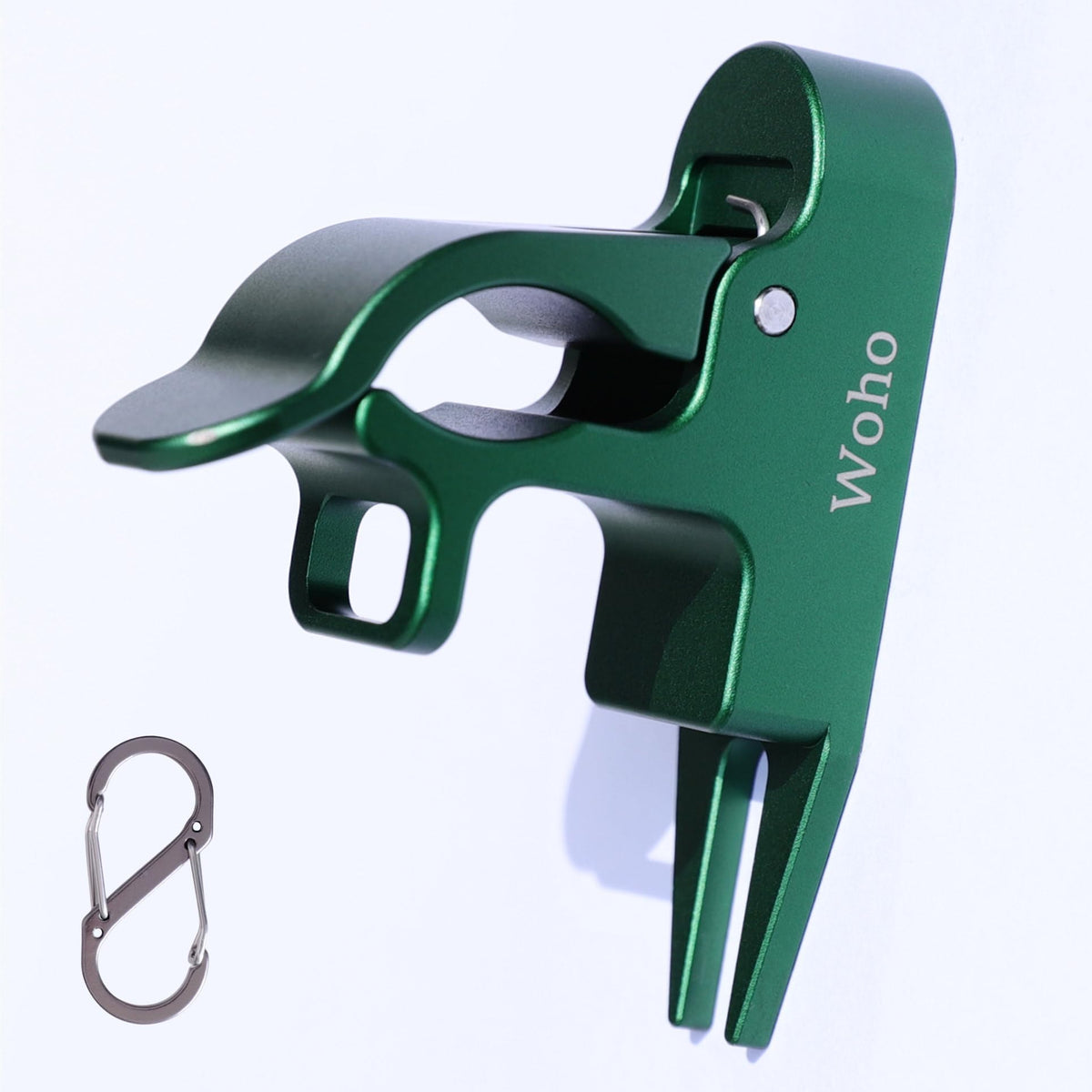Woho magnetic cigar holder on a golf cart for secure grip during play