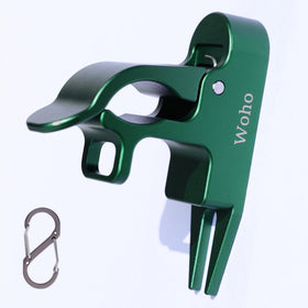 Woho magnetic cigar holder on a golf cart for secure grip during play