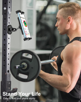 360 degree rotation allows flexible viewing angles during workouts or rides.