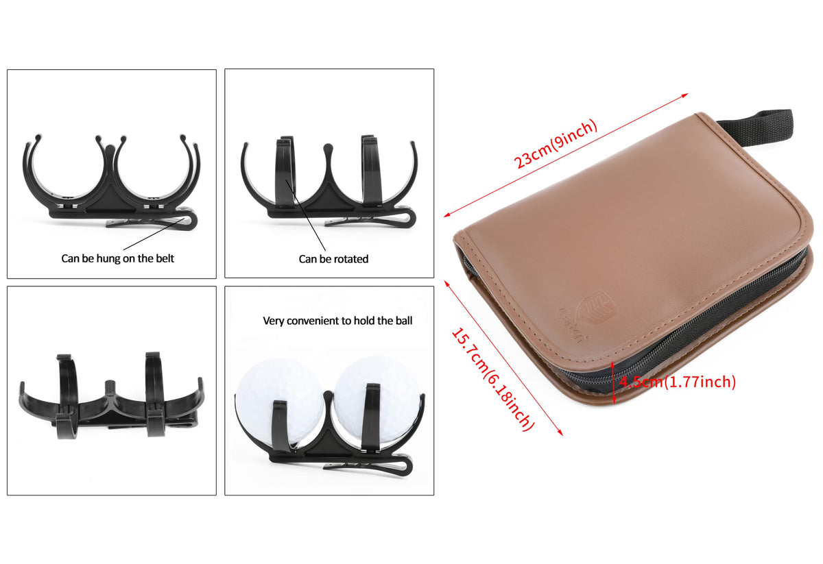 Wolfman multifunctional divot knife ideal for on-course repairs and adjustments.
