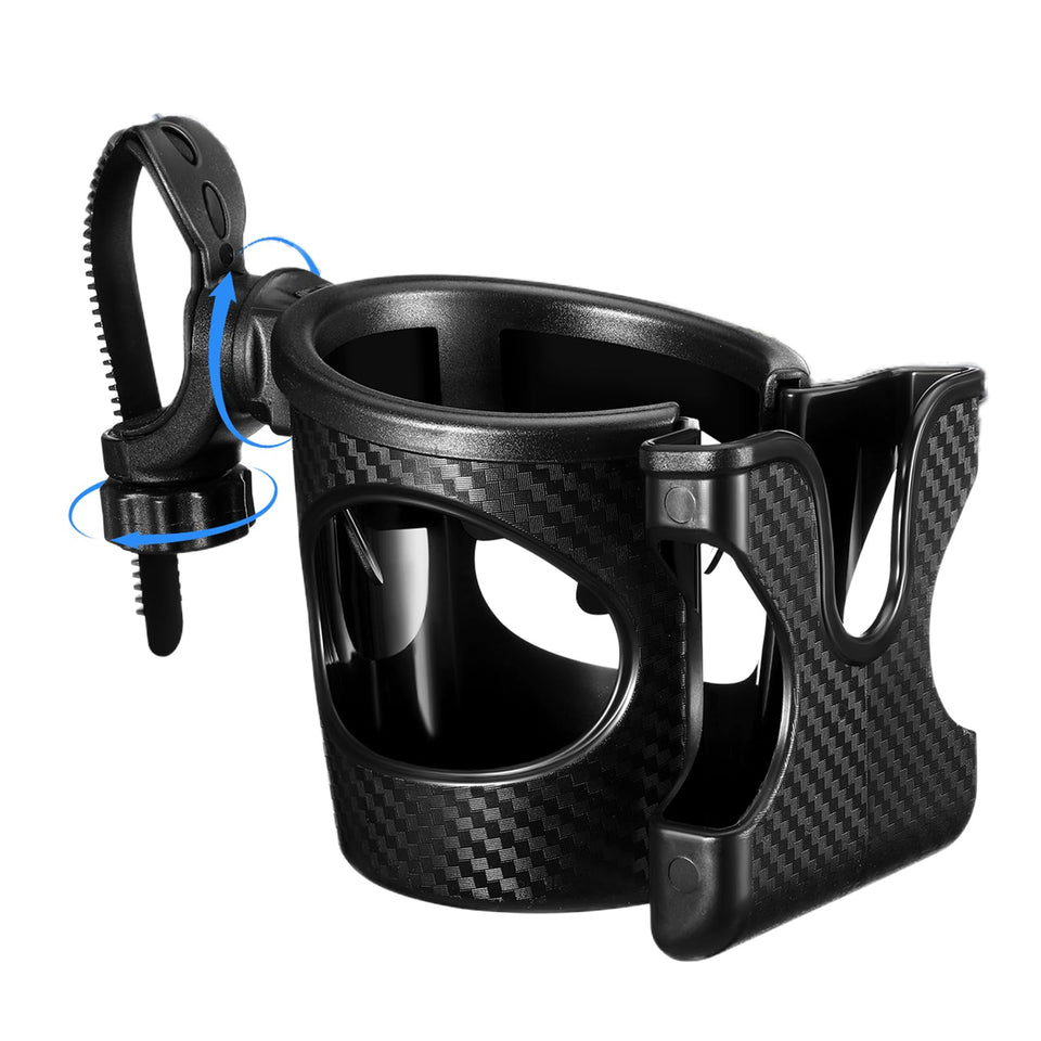 Wonderjune golf cart cup holder with phone holder secures drinks and device on the course.