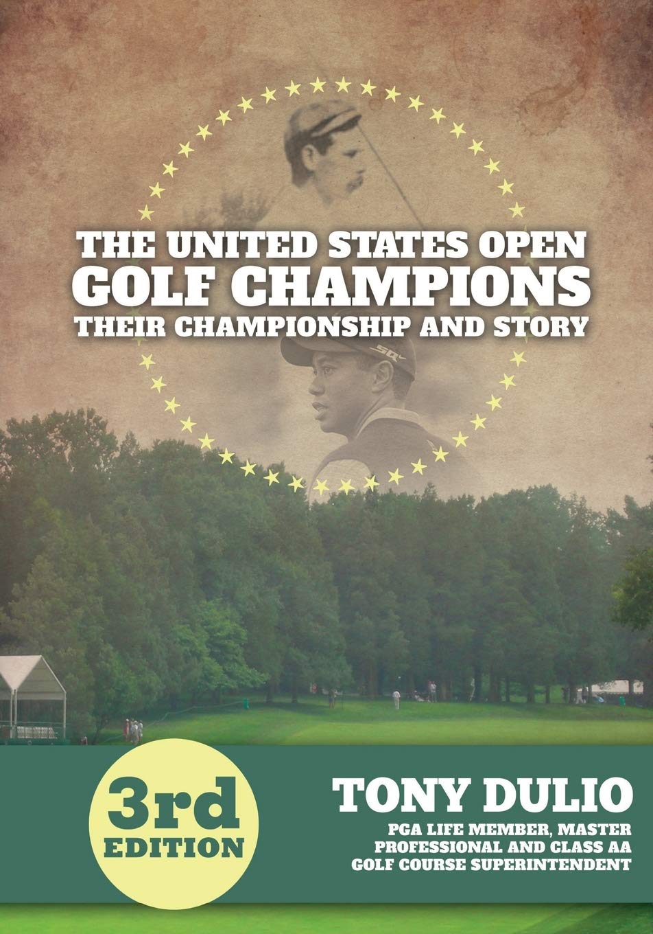 Woodward Press US Open Champions cover with biographies and historical insights for golf history fans.