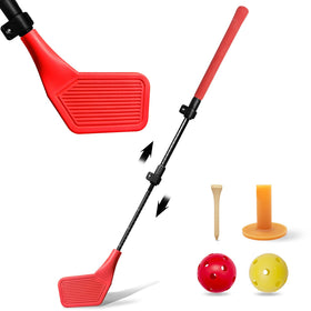 wootfairy beginner kids golf club set with adjustable shaft for growing players