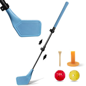 wootfairy beginner kids golf set with adjustable length for growing players