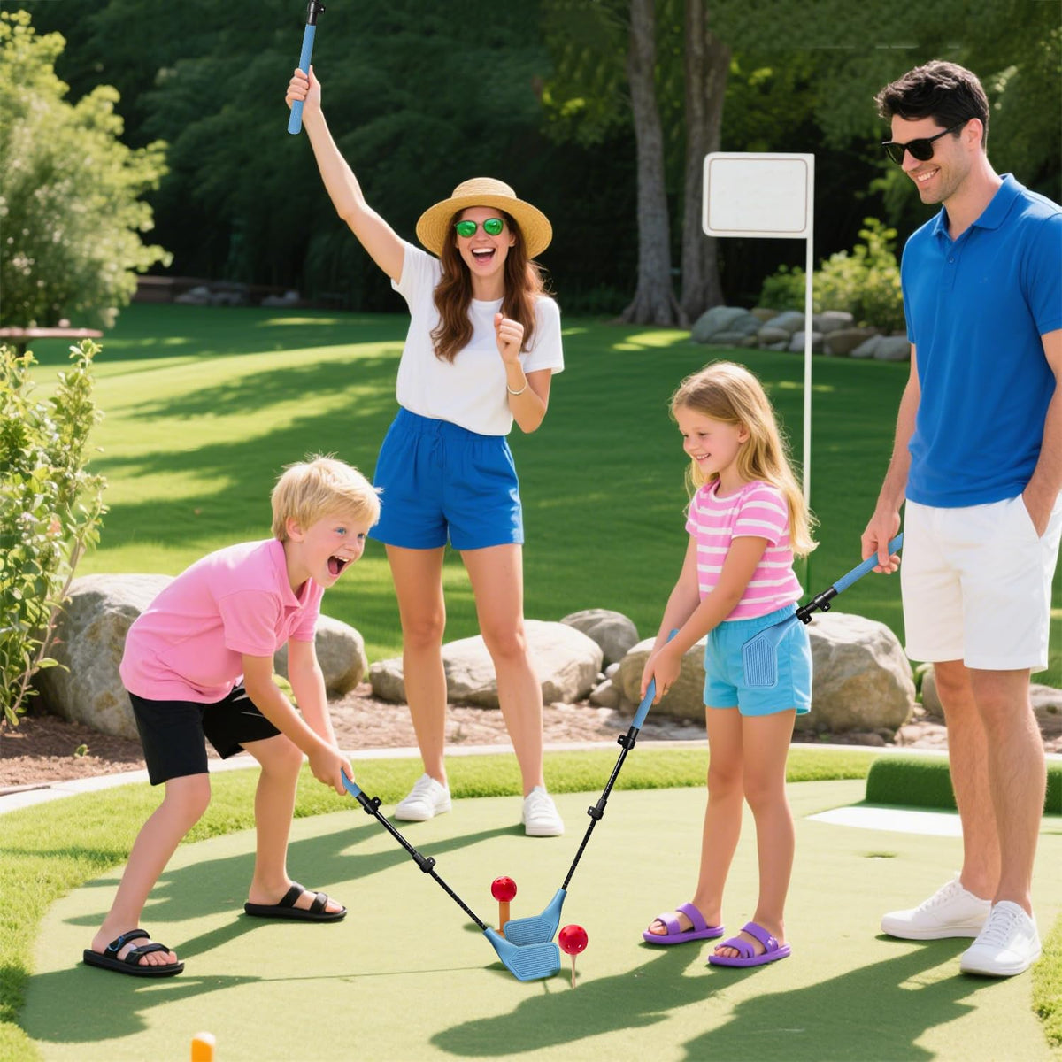 wootfairy included indoor and outdoor tees enable all weather practice