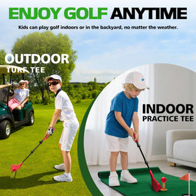 wootfairy indoor and outdoor tees support all-weather practice