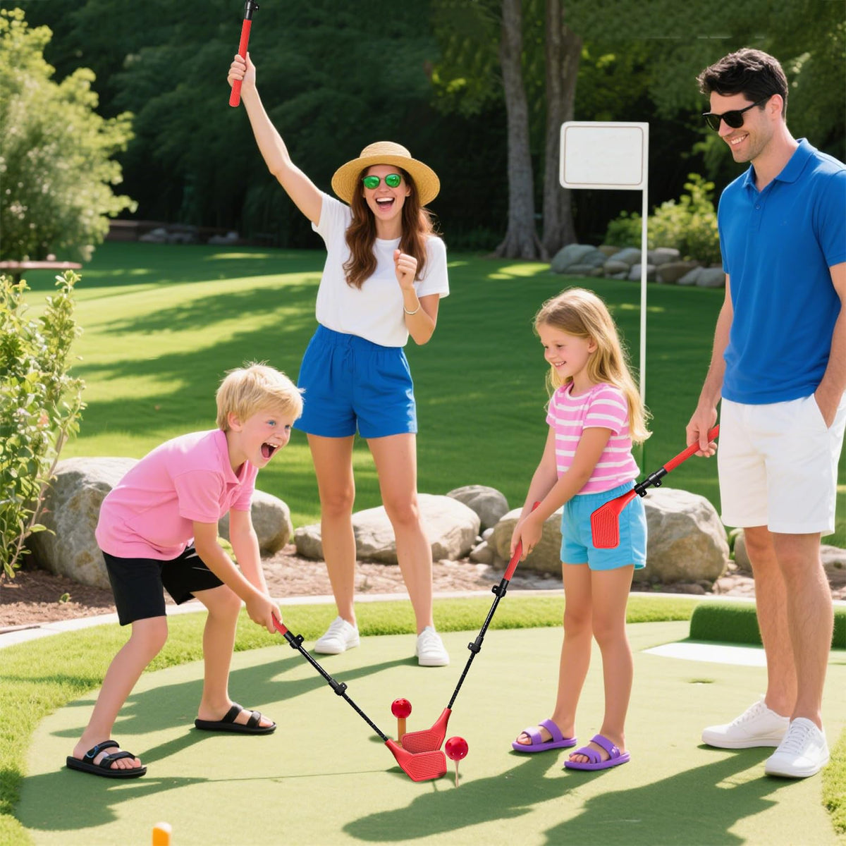 wootfairy complete set includes balls, tees, and a handy manual