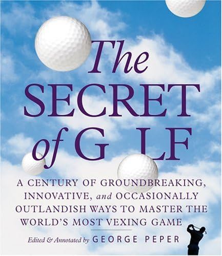 WORKMAN The Secret of Golf book cover highlighting innovative insights to help golfers improve.