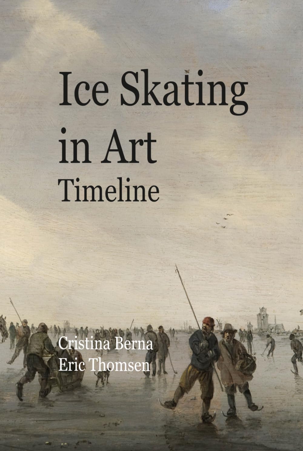 World of Art Ice Skating in Art Timeline cover shows historical skating scenes for study and decor.