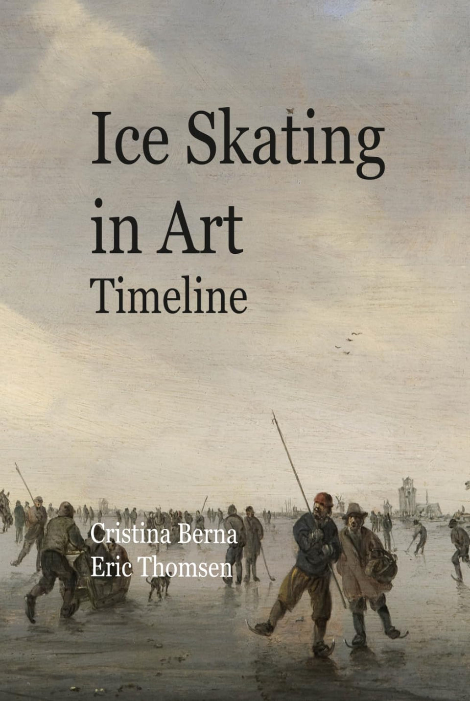 World of Art Ice Skating in Art Timeline cover shows historical skating scenes for study and decor.
