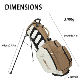 Wosofe bag interior with 6-14 way dividers for organized clubs and easy access