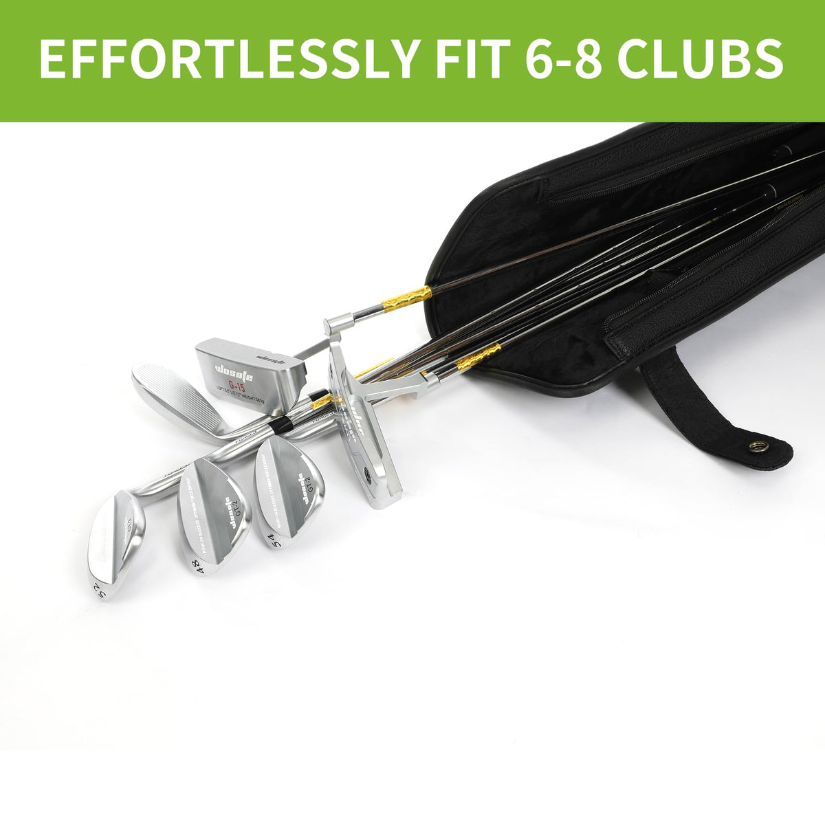 Wosofe adjustable shoulder strap adapts to your carry style.