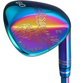 Wosofe wedge shows wide sole design to help bunker escapes.